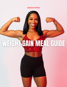BWI Weight Gain Meal Guide