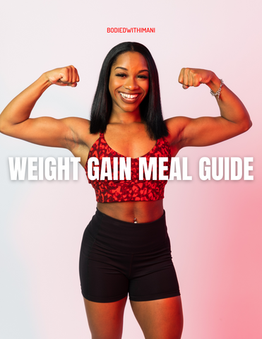 BWI Weight Gain Meal Guide