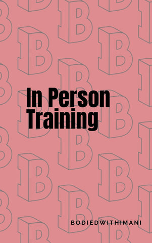 In Person Training